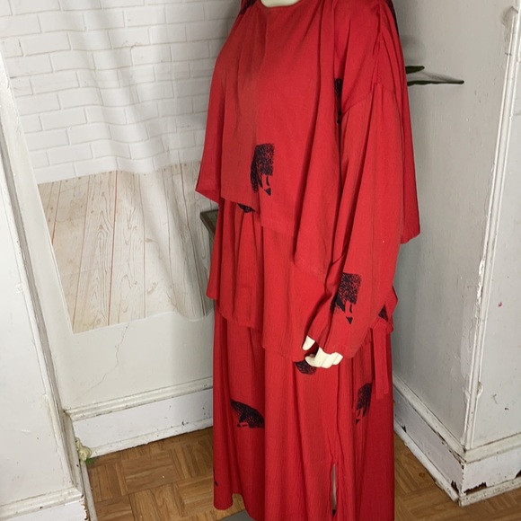 Vtg Jacques Ruc 2 piece Suit Dress - Picture 3 of 8